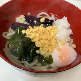 市販品で簡単白だしうどん